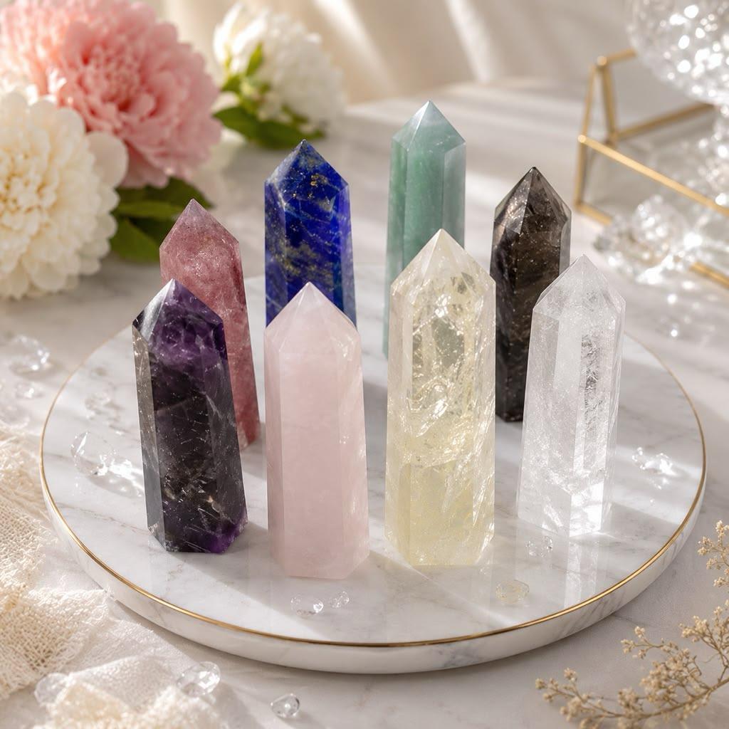 Crystal Towers & Stones