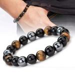 ⚔️ Original Triple Power Protection Bracelet (Unisex, 8mm) | Lab Certified ⚔️