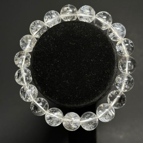 ✨ Original Natural Clear Quartz (Spatik) Bracelet (Unisex, 8mm) | Lab Certified ✨