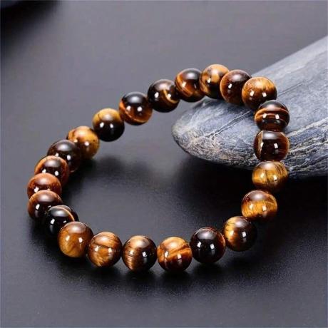 Original Tiger Eye Bracelet original 8mm | Lab Certified