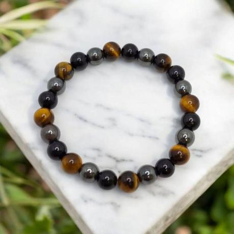 ⚔️ Original Triple Power Protection Bracelet (Unisex, 8mm) | Lab Certified ⚔️