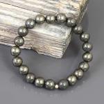 ✨ Natural Pyrite Healing Crystal Bracelet | 8mm Beads | Unisex (Women & Men)