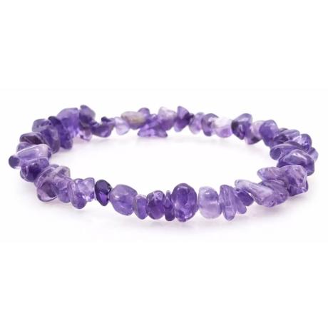 ✨ Charutty Amethyst Gemstone Chip Bracelet | Lab Certified ✨