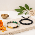 ✨ Charutty original Dhanyog + Karungali Combo Bracelets | Lab Certified✨