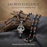 🔱 Original Karungali Mala With Trishul Pendant  | Lab Certified🔱