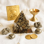 💰 Money Magnet Pyrite Pyramid – Attract Wealth, Success & Positive Energy | 5cm/6cm size