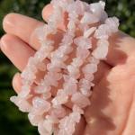 ✨ Charutty Rose Quartz Chip Bracelet  | Lab Certified✨
