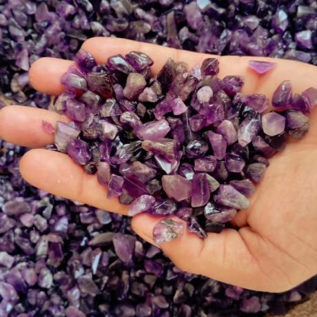 ✨ Charutty Authentic Amethyst Chips Stone  | Lab Certified✨